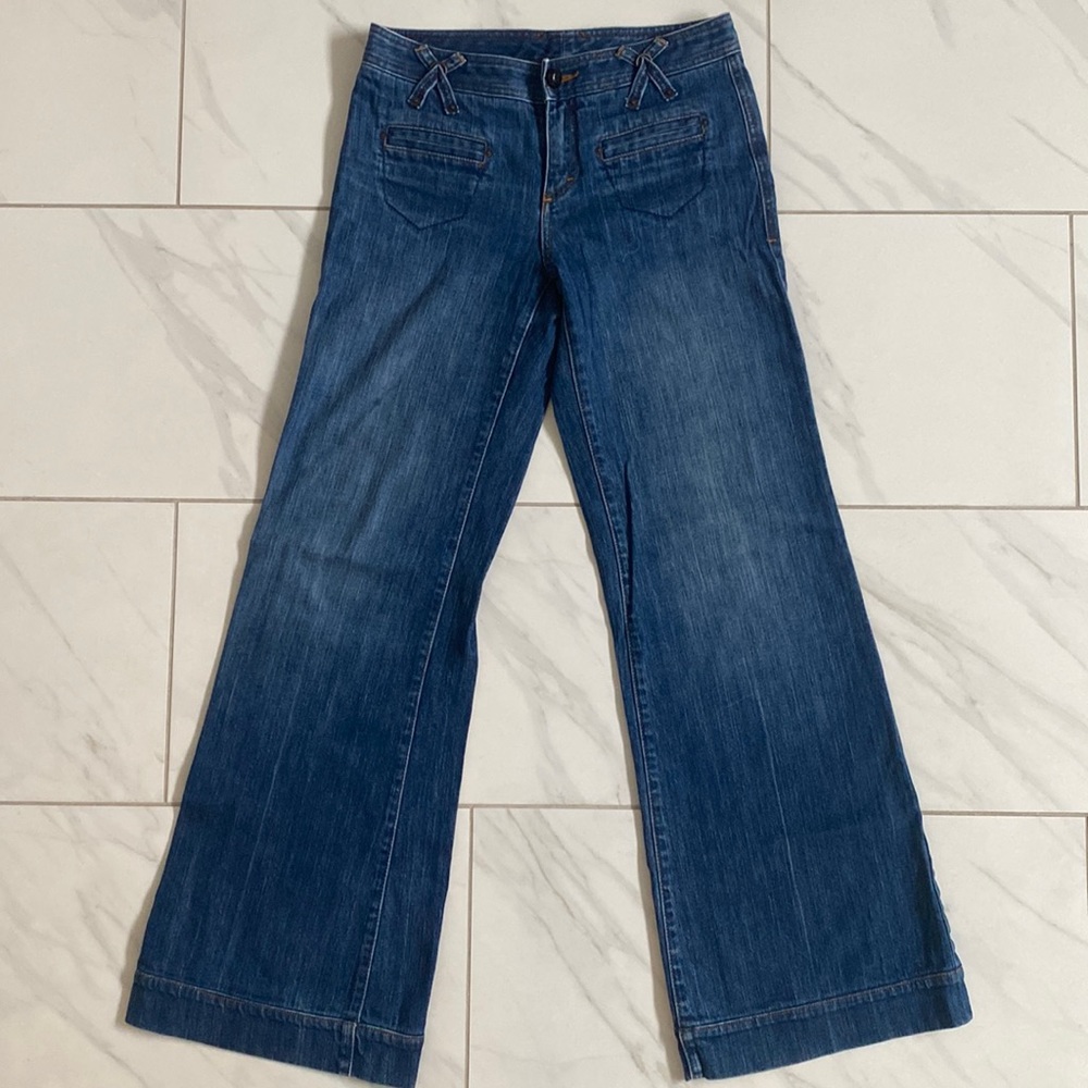 Armani Exchange A/X low- waisted flare Jeans / bell bottom jeans